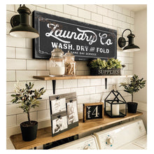 Load image into Gallery viewer, 001 Laundry Co Canvas Wrap